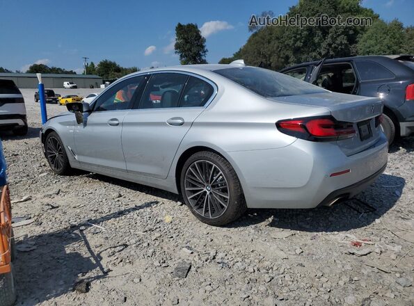 WBA53BH06MCF23153 2021 BMW 7 SERIES Silver Задня ліва чверть