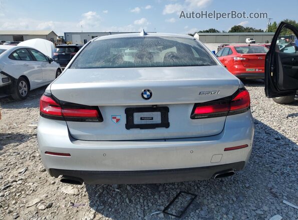 WBA53BH06MCF23153 2021 BMW 7 SERIES Silver Вид ззаду