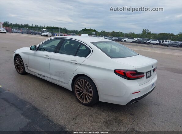 WBA53BH07PWY15846 2023 BMW 5 SERIES White Հետևի ձախ