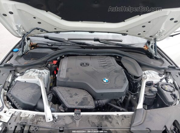 WBA53BH07PWY15846 2023 BMW 5 SERIES White Հետևի տեսք