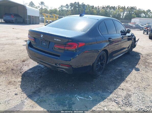 WBA53BH09MWX07868 2021 BMW 5 SERIES Black Հետևի աջ