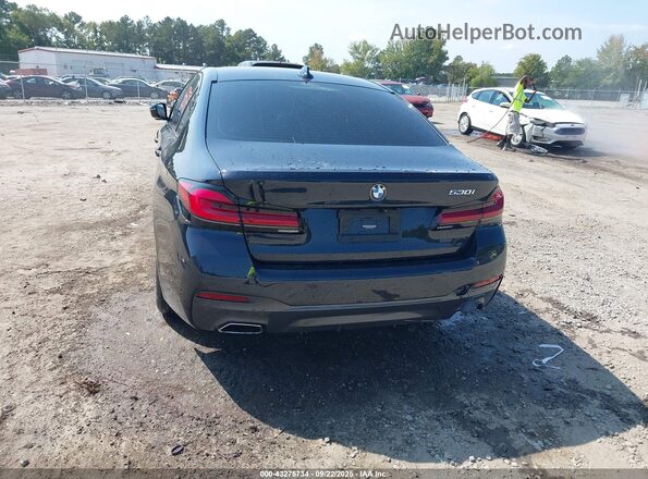 WBA53BH09MWX07868 2021 BMW 5 SERIES Black 