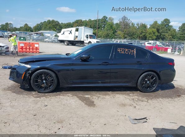 WBA53BH09MWX07868 2021 BMW 5 SERIES Black Սալոնի 360 աստիճան տեսք