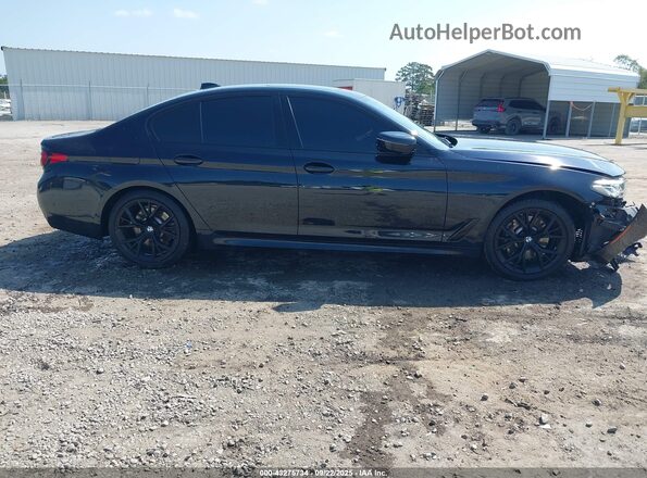 WBA53BH09MWX07868 2021 BMW 5 SERIES Black Սալոնի հետևի տեսք