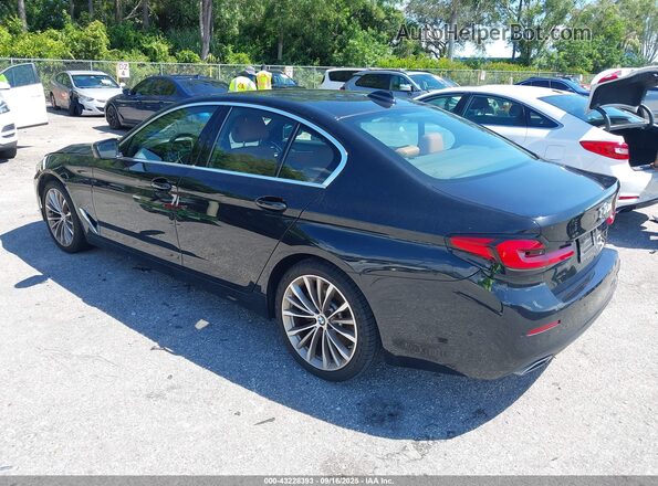 WBA53BJ00MWX27839 2021 BMW 5 SERIES Black Задня ліва чверть