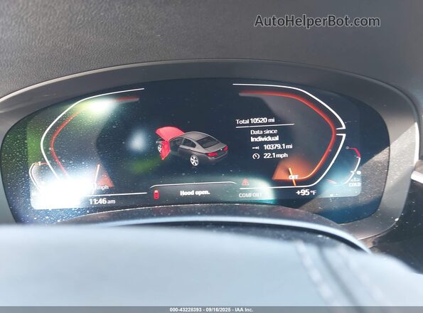 WBA53BJ00MWX27839 2021 BMW 5 SERIES Black Вид задніх сидінь