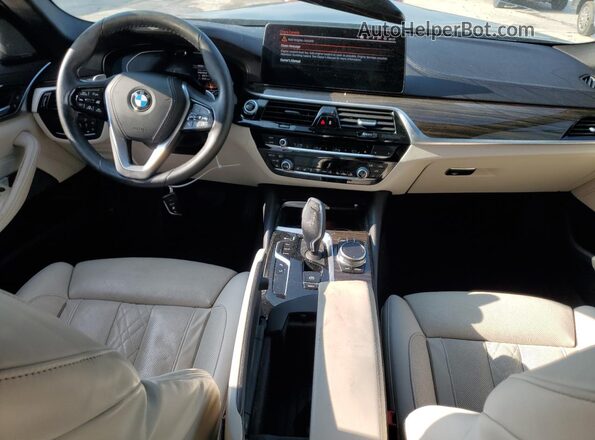 WBA53BJ07MWW89087 2021 BMW 7 SERIES Black Առջևի վահանակի տեսք