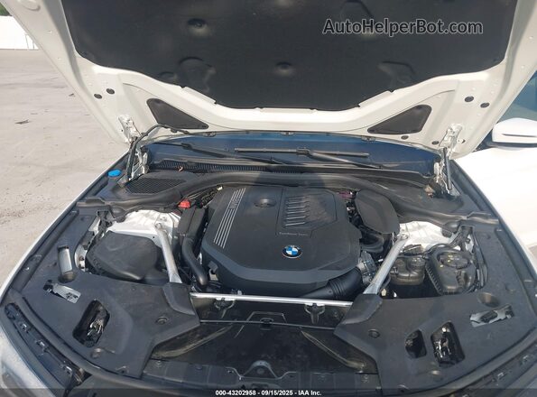 WBA53BJ0XPCM97474 2023 BMW 5 SERIES White Вид ззаду