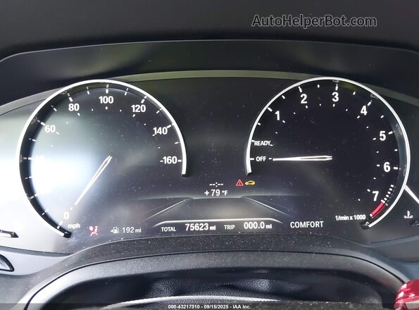 WBA5R7C02LFJ31901 2020 BMW 3 SERIES Blue Հետևի նստատեղերի տեսք
