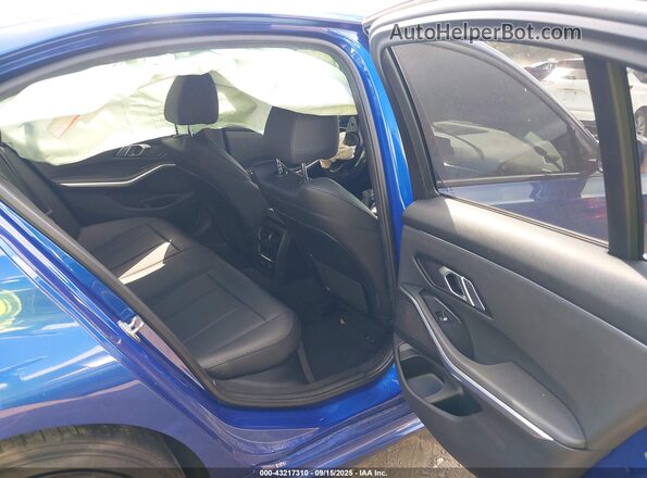 WBA5R7C02LFJ31901 2020 BMW 3 SERIES Blue VIN կոդի պիտակի տեսք