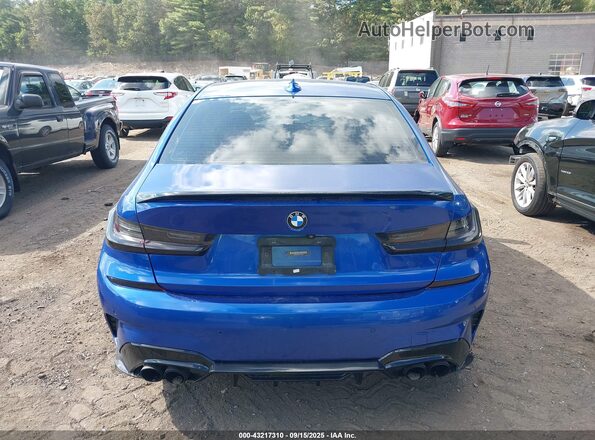 WBA5R7C02LFJ31901 2020 BMW 3 SERIES Blue 