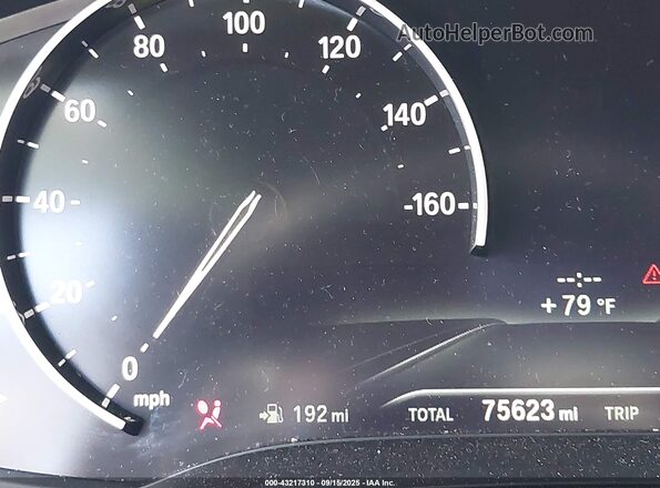 WBA5R7C02LFJ31901 2020 BMW 3 SERIES Blue 