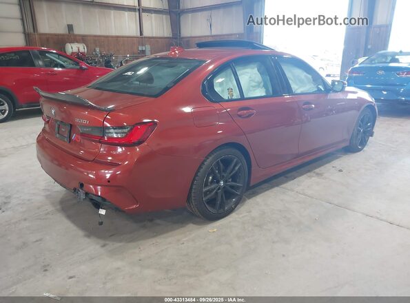 WBA5R7C04LFJ05350 2020 BMW 3 SERIES Orange Rear right