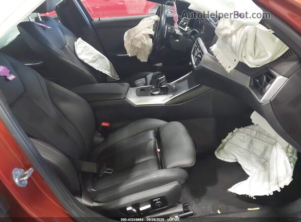 WBA5R7C04LFJ05350 2020 BMW 3 SERIES Orange Front interior view
