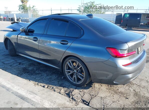 WBA5U7C01LFH31200 2020 BMW 3 SERIES Gray Հետևի ձախ