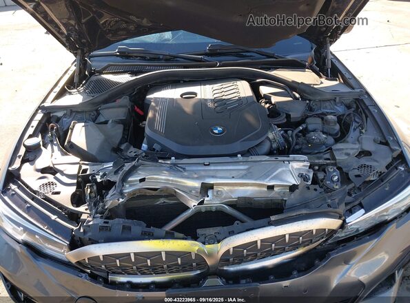 WBA5U7C01LFH31200 2020 BMW 3 SERIES Gray Հետևի տեսք