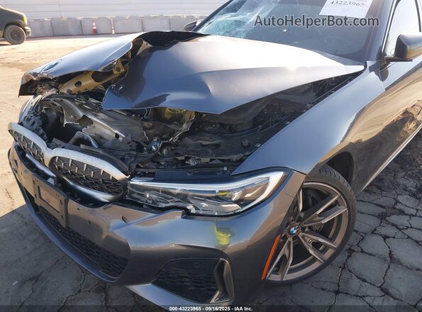 WBA5U7C01LFH31200 2020 BMW 3 SERIES Gray Դիմացի տեսք
