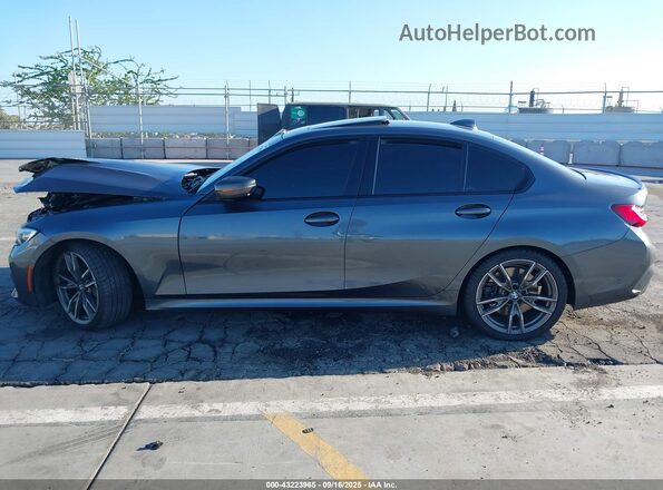 WBA5U7C01LFH31200 2020 BMW 3 SERIES Gray Սալոնի հետևի տեսք