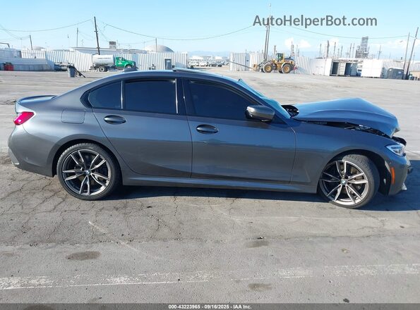 WBA5U7C01LFH31200 2020 BMW 3 SERIES Gray Սարքավորումների վահանակի տեսք