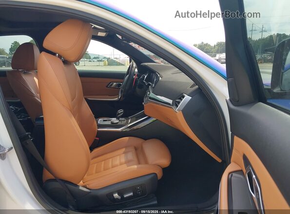 WBA5U7C04LA232191 2020 BMW 3 SERIES Blue Սալոնի դիմացի տեսք