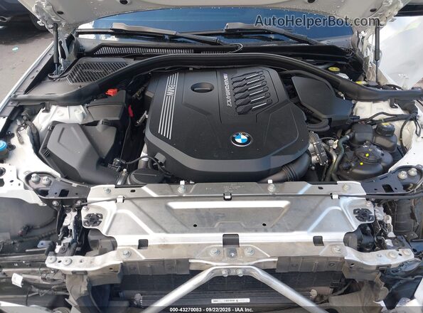 WBA5U7C06NFM32494 2022 BMW 3 SERIES White Հետևի տեսք