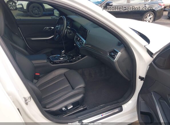 WBA5U7C06NFM32494 2022 BMW 3 SERIES White Սալոնի դիմացի տեսք