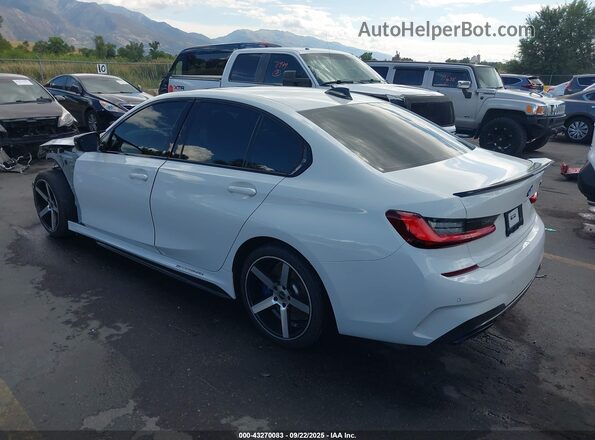 WBA5U7C06NFM32494 2022 BMW 3 SERIES White Հետևի ձախ