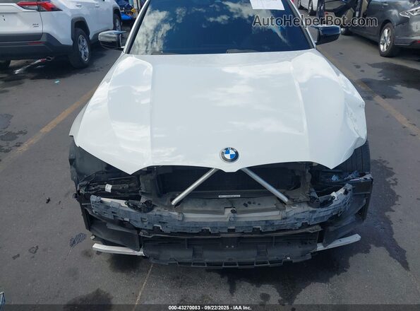 WBA5U7C06NFM32494 2022 BMW 3 SERIES White Սալոնի հետևի տեսք