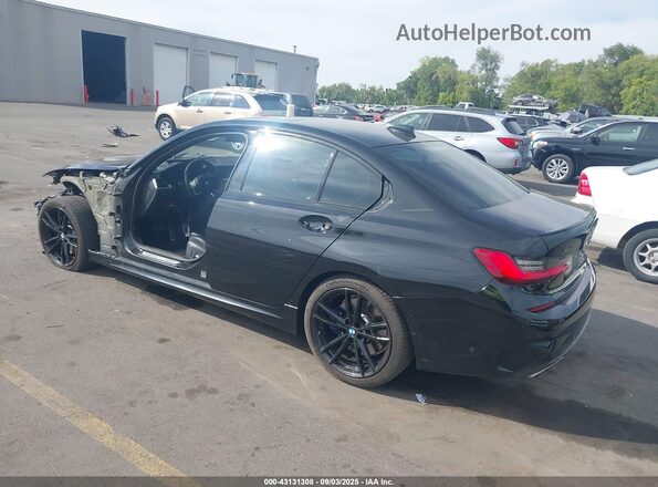 WBA5U9C02LFH41942 2020 BMW 3 SERIES Black Rear left