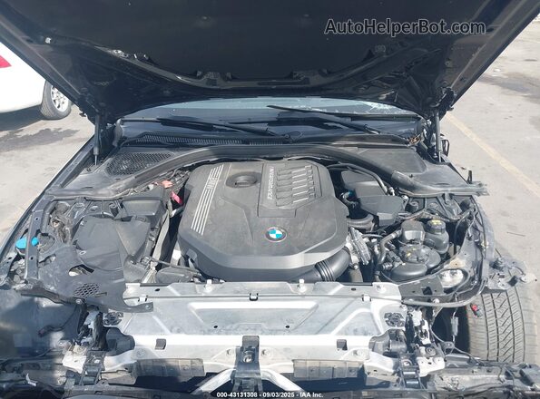 WBA5U9C02LFH41942 2020 BMW 3 SERIES Black Rear view