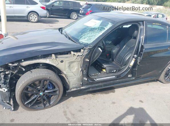 WBA5U9C02LFH41942 2020 BMW 3 SERIES Black Front view