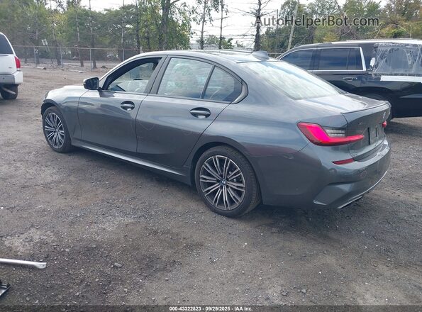 WBA5U9C03LFH79549 2020 BMW 3 SERIES Черный Задняя левая четверть