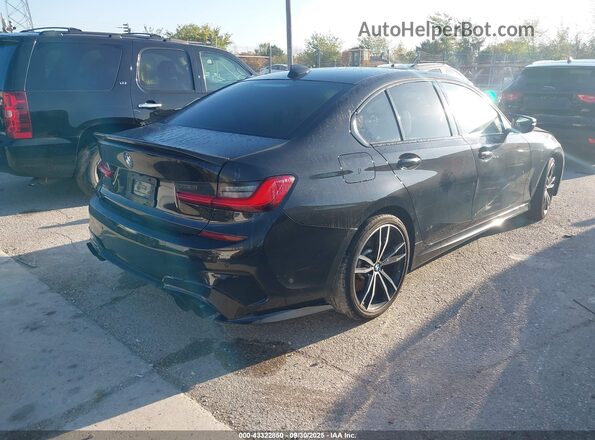 WBA5U9C0XLA380194 2020 BMW 3 SERIES Black Задня права чверть
