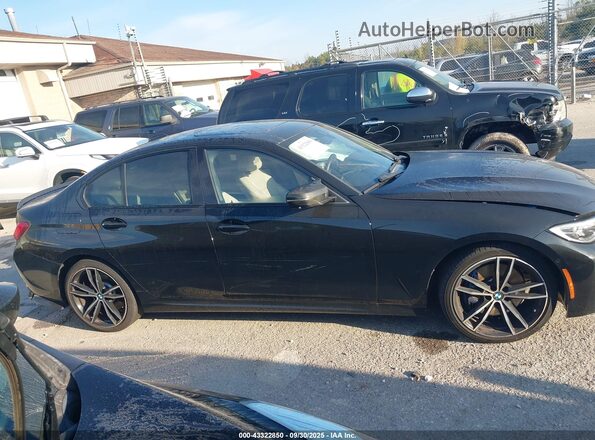 WBA5U9C0XLA380194 2020 BMW 3 SERIES Black Вид задньої частини салону