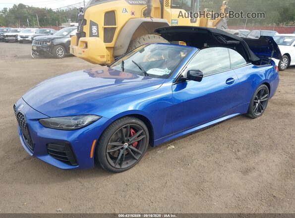 WBA63AT01PCL68034 2023 BMW M4 Blue Przód lewy