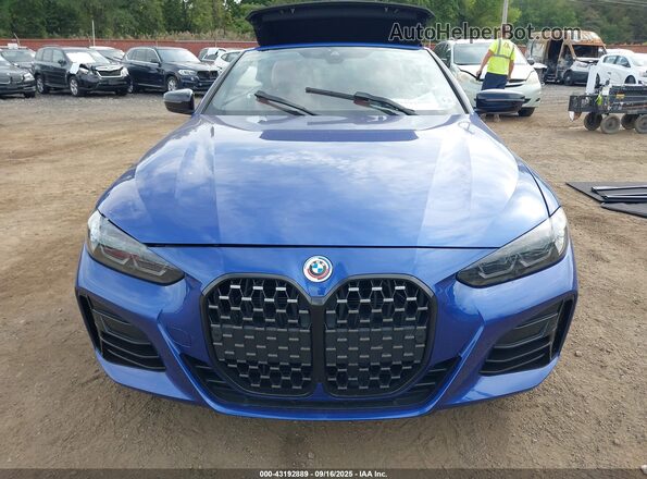 WBA63AT01PCL68034 2023 BMW M4 Blue Widok zestawu wskaźników