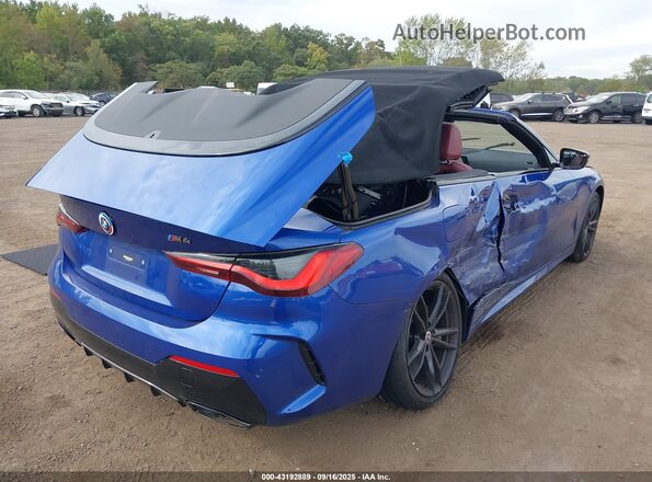 WBA63AT01PCL68034 2023 BMW M4 Blue Widok z przodu