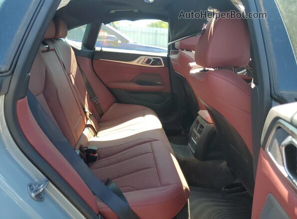 WBA63FB08SFT68747 2025 BMW M4 Gray Вид задніх сидінь