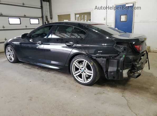 WBA6D6C53GGF94805 2016 BMW 6 SERIES Black Trasero izquierdo