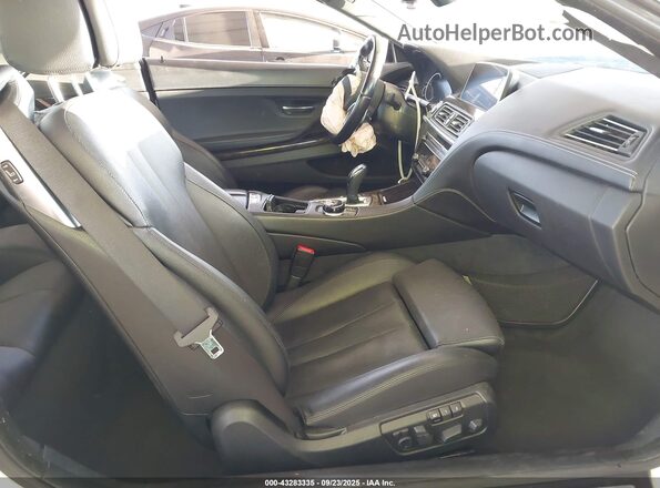WBA6H1C37HD933149 2017 BMW 6 SERIES White წინა სალონის ხედი
