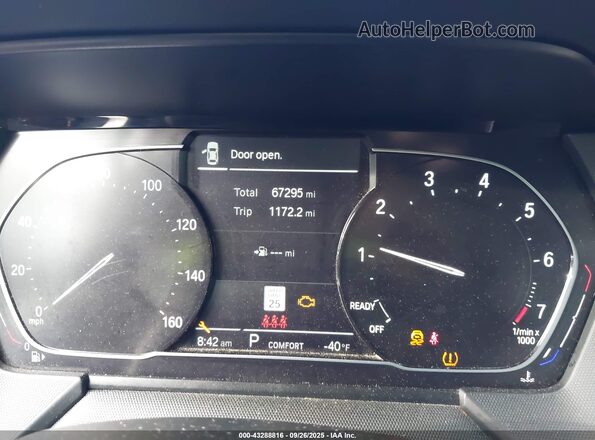 WBA73AK00L7F93167 2020 BMW 2 SERIES Gray Вид задніх сидінь