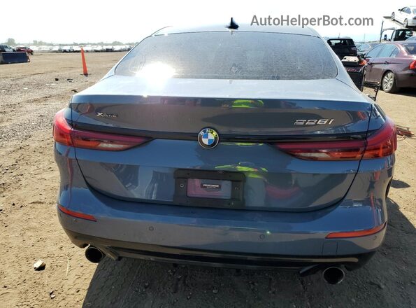 WBA73AK01L7F77950 2020 BMW 2 SERIES Gray Հետևի տեսք