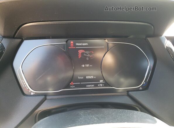 WBA73AK04L7F49902 2020 BMW 2 SERIES White Instrument cluster view
