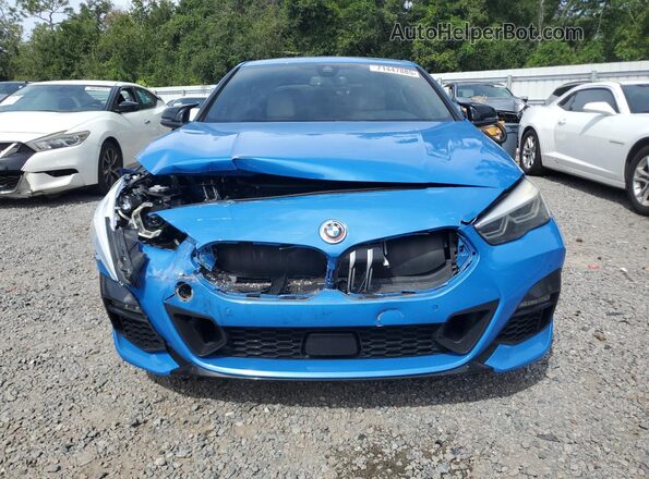 WBA73AK07L7F98155 2020 BMW 2 SERIES Blue Front view