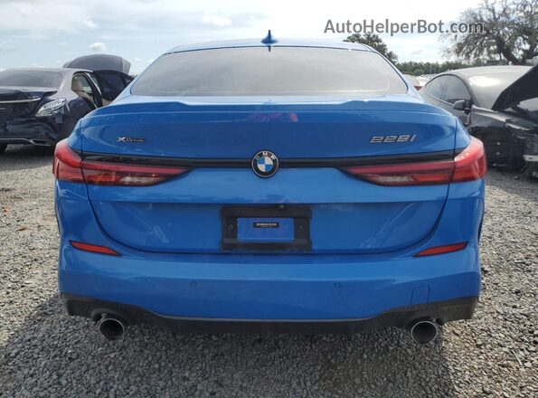 WBA73AK07L7F98155 2020 BMW 2 SERIES Blue Rear view
