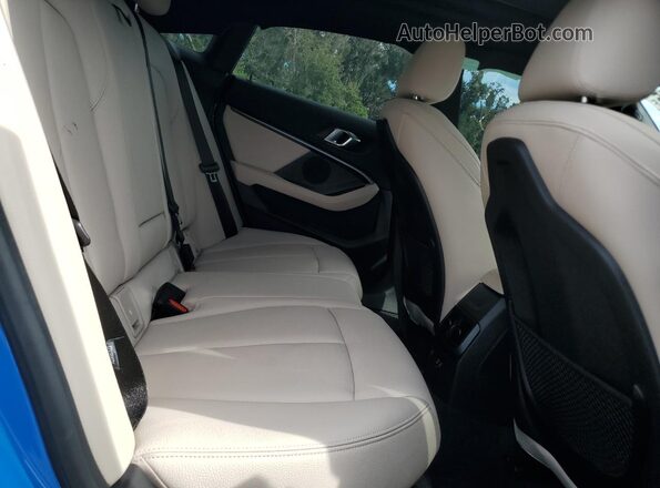 WBA73AK07L7F98155 2020 BMW 2 SERIES Blue Rear seats view