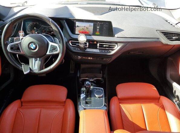 WBA73AK07M7J19652 2021 BMW 7 SERIES Gray Առջևի վահանակի տեսք
