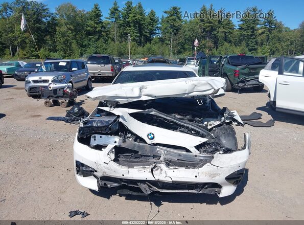 WBA73AK08M7J54149 2021 BMW 7 SERIES White ხელსაწყოთა პანელის ხედი