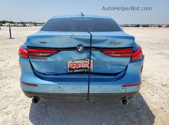 WBA73AK0XM7G59533 2021 BMW 7 SERIES Blue Հետևի տեսք