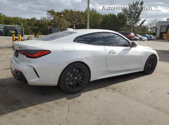 WBA73AP09MCG01736 2021 BMW 4 SERIES White Tył prawy